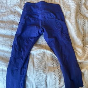 Lululemon Luxtreme capris with pockets